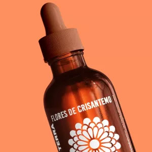 Botella de tónico de Flores de Crisantemo Grana Terra.