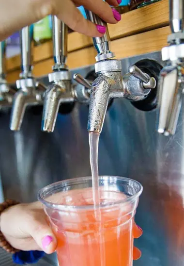 Vaso de konbucha