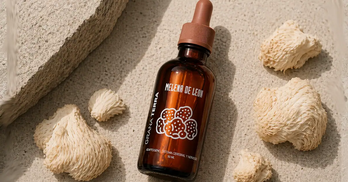 Melena de León — Extracto adaptógeno Grana Terra