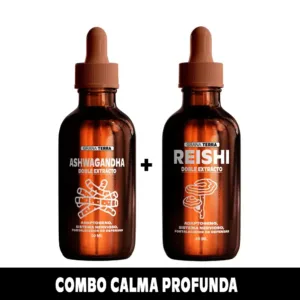 Combo Calma Profunda — Ashwagandha + Reishi